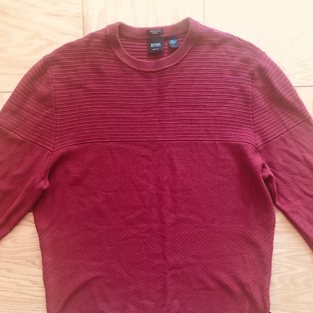 Hugo Boss Men’s Cotten Blend Sweater